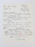CALDER : Lettre autographe signée d'Alexander Calder à Juan Luis Buñuel - Signiert, Erste Ausgabe - Edition-Originale.com