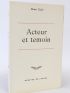 CALET : Acteur et témoin - Erste Ausgabe - Edition-Originale.com