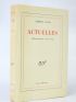 CAMUS : Actuelles - Chroniques 1944-1948 - Libro autografato, Prima edizione - Edition-Originale.com