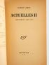 CAMUS : Actuelles II - Chroniques 1948-1953 - Signed book, First edition - Edition-Originale.com