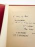 CAMUS : L'envers et l'endroit - Autographe - Edition-Originale.com