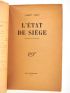 CAMUS : L'état de siège - Signed book, First edition - Edition-Originale.com