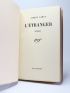 CAMUS : L'Etranger - First edition - Edition-Originale.com