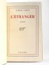 CAMUS : L'Etranger - First edition - Edition-Originale.com