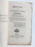 CANUEL : Réponse de M. le lieutenant-général Canuel, à l'écrit intitulé : Lyon en 1817, par le colonel Fabvier, ayant fait les fonctions de chef de l'état-major du lieutenant du roi dans les 7e et 19e divisions militaires - Edition Originale - Edition-Originale.com