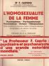 CAPRIO : L'homosexualité de la femme - Erste Ausgabe - Edition-Originale.com