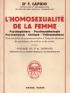 CAPRIO : L'homosexualité de la femme - Edition Originale - Edition-Originale.com