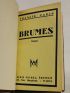 CARCO : Brumes - Autographe, Edition Originale - Edition-Originale.com