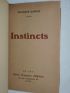 CARCO : Instincts - Signed book, First edition - Edition-Originale.com