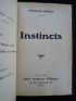 CARCO : Instincts - Signiert, Erste Ausgabe - Edition-Originale.com