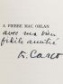 CARCO : L'amour vénal - Exemplaire de Pierre Mac Orlan - Autographe, Edition Originale - Edition-Originale.com