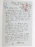CARCO : Lettre autographe datée et signée à Léon Daudet à propos d'une conférence qu'il donne à Lyon sur la poésie de Paris - Signiert, Erste Ausgabe - Edition-Originale.com