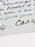 CARCO : Lettre autographe datée et signée à Léon Daudet à propos d'une conférence qu'il donne à Lyon sur la poésie de Paris - Libro autografato, Prima edizione - Edition-Originale.com