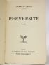 CARCO : Perversité - Signiert, Erste Ausgabe - Edition-Originale.com