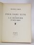 CARCO : Pour faire suite à La Bohême et mon coeur - Libro autografato, Prima edizione - Edition-Originale.com