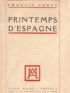 CARCO : Printemps d'Espagne - First edition - Edition-Originale.com
