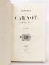 CARNOT : Mémoires sur Carnot par son fils - Prima edizione - Edition-Originale.com