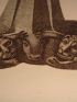 DESCRIPTION DE L'EGYPTE.  Collection d'antiques. Amulette en cornaline, Amulettes et figures en terre cuite, en jade, en bronze, en stéatite. (ANTIQUITES, volume V, planche 85) - First edition - Edition-Originale.com