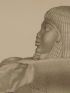 DESCRIPTION DE L'EGYPTE.  Collection d'antiques. Figure en granit noir, Fragments en albâtre. (ANTIQUITES, volume V, planche 60) - Edition Originale - Edition-Originale.com