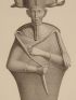 DESCRIPTION DE L'EGYPTE.  Collection d'antiques. Figures en bronze, Buste en basalte gris. (ANTIQUITES, volume V, planche 63) - Prima edizione - Edition-Originale.com