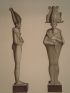 DESCRIPTION DE L'EGYPTE.  Collection d'antiques. Figures en bronze, Buste en basalte gris. (ANTIQUITES, volume V, planche 63) - Erste Ausgabe - Edition-Originale.com