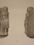 DESCRIPTION DE L'EGYPTE.  Collection d'antiques. Groupe en basalte. (ANTIQUITES, volume V, planche 64) - Edition Originale - Edition-Originale.com