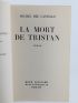 CASTILLO : La mort de Tristan - Signed book, First edition - Edition-Originale.com