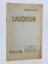 CAUDRON : Fascicule A - Aéroplanes Caudron Type C23 - Notice de réglage, de démontage, d'entretien - Observations générales sur la conduite de l'avion - First edition - Edition-Originale.com