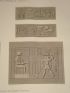 DESCRIPTION DE L'EGYPTE.  Edfou (Apollinopolis magna). Bas-reliefs et détails du grand temple. (ANTIQUITES, volume I, planche 59) - First edition - Edition-Originale.com
