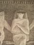 DESCRIPTION DE L'EGYPTE.  El Kab (Elethyia). Vue de l'intérieur de la grotte principale, Vue d'une ancienne carrière. (ANTIQUITES, volume I, planche 67) - Erste Ausgabe - Edition-Originale.com