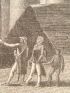 DESCRIPTION DE L'EGYPTE.  Erment (Hermonthis). Vue du temple prise au sud-ouest. (ANTIQUITES, volume I, planche 91) - Prima edizione - Edition-Originale.com