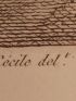 DESCRIPTION DE L'EGYPTE.  Erment (Hermonthis). Vue du temple prise au sud-ouest. (ANTIQUITES, volume I, planche 91) - Edition Originale - Edition-Originale.com