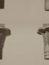 DESCRIPTION DE L'EGYPTE.  Esné (Latopolis). Vues de douze chapiteaux du portique. (ANTIQUITES, volume I, planche 75) - Edition Originale - Edition-Originale.com