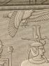 DESCRIPTION DE L'EGYPTE.  Ile d'Eléphantine. Bas-reliefs du temple du sud. (ANTIQUITES, volume I, planche 37) - Prima edizione - Edition-Originale.com