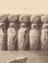 DESCRIPTION DE L'EGYPTE.  Thèbes. Memnomium. Détails de chars sculptés sur le premier pylône et tête de l'une des statues du tombeau d'Osymandyas, Débris du pied gauche de la statue colossale d'Osymandyas. (ANTIQUITES, volume II, planche 32) - Erste Ausgabe - Edition-Originale.com