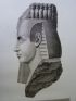 DESCRIPTION DE L'EGYPTE.  Thèbes. Memnomium. Détails de chars sculptés sur le premier pylône et tête de l'une des statues du tombeau d'Osymandyas, Débris du pied gauche de la statue colossale d'Osymandyas. (ANTIQUITES, volume II, planche 32) - Erste Ausgabe - Edition-Originale.com