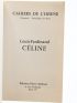 CELINE : Cahiers de l'Herne - First edition - Edition-Originale.com