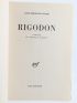 CELINE : Rigodon - Prima edizione - Edition-Originale.com