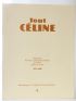 CELINE : Tout Céline 1 - Edition Originale - Edition-Originale.com