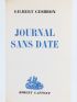 CESBRON : Journal sans Date I & II - First edition - Edition-Originale.com