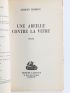CESBRON : Une Abeille contre la Vitre - First edition - Edition-Originale.com