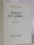 CESPEDES : Avant et après - First edition - Edition-Originale.com