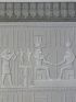 DESCRIPTION DE L'EGYPTE.  Denderah (Tentyris). Plan, coupe et détail de la porte du nord. (ANTIQUITES, volume IV, planche 5) - Prima edizione - Edition-Originale.com