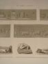 DESCRIPTION DE L'EGYPTE.  El Kab (Elethyia). Bas-reliefs des grottes, Fragments de statues trouvées dans les ruines de la ville. (ANTIQUITES, volume I, planche 69) - Edition Originale - Edition-Originale.com