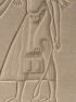 DESCRIPTION DE L'EGYPTE.  Thèbes. Medynet-Abou. Bas-relief sculpté sur la face extérieure du palais exposée au nord, Bas-relief de la galerie-sud du péristyle du palais, Fragments trouvés sous le premier pylône des propylées du temple. (ANTIQUITES, volume II, planche 9) - Erste Ausgabe - Edition-Originale.com