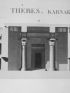 DESCRIPTION DE L'EGYPTE.  Thèbes. Karnak. Plans, élévation, coupes et détails du petit Temple du sud. (ANTIQUITES, volume III, planche 58) - Erste Ausgabe - Edition-Originale.com