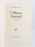 CHABROL : L'illustre fauteuil et autres récits - First edition - Edition-Originale.com