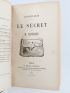 CHAMPFLEURY : Le secret de M. Ladureau - Autographe, Edition Originale - Edition-Originale.com