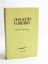 CHAPELAIN : Amoralités familières - Prima edizione - Edition-Originale.com