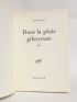 CHAR : Dans la pluie giboyeuse - Prima edizione - Edition-Originale.com